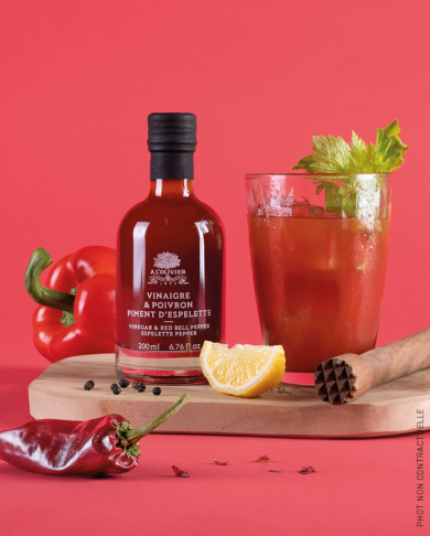 VINAIGRE POIVRON & PIMENT D'ESPELETTE - 200ML
