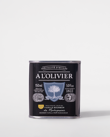 HUILE D'OLIVE INFUSÉE A LA VANILLE DE MADAGASCAR - 150ML