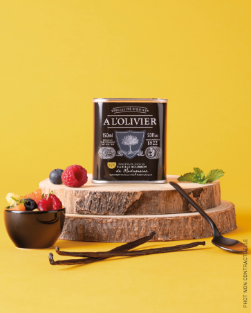 HUILE D'OLIVE INFUSÉE A LA VANILLE DE MADAGASCAR - 150ML