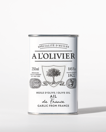 GARLIC-INFUSED OLIVE OIL FROM FRANCE - 250ML