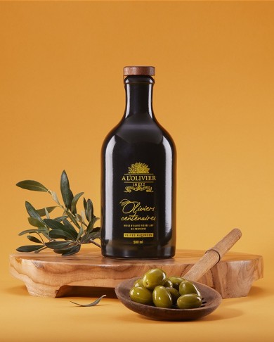 HUILE D'OLIVE - OLIVIERS CENTENAIRES - 500ML