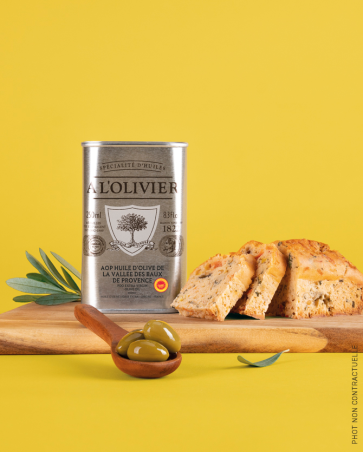 HUILE D'OLIVE VIERGE EXTRA DES BAUX DE PROVENCE AOP - 250ML