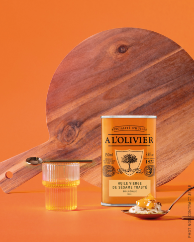 HUILE VIERGE DE SÉSAME TOASTÉE BIOLOGIQUE - 250ML