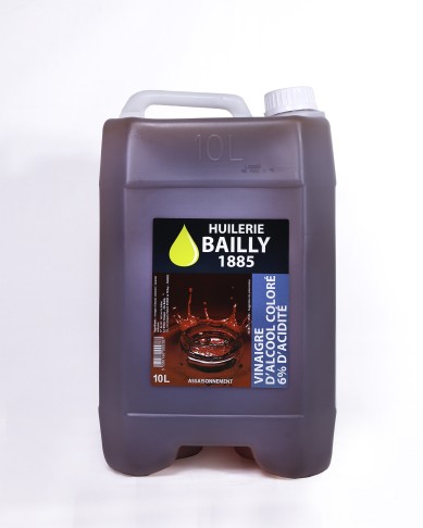 COLORED ALCOHOL VINEGAR - 10L