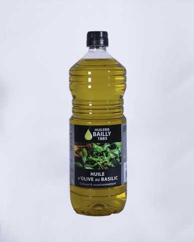 Basil-Infused Olive Oil - 1L