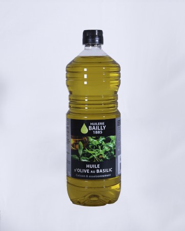 Basil-Infused Olive Oil - 1L