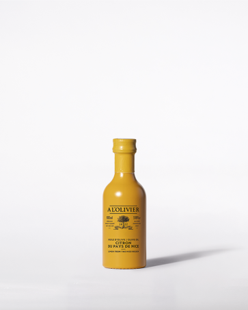 HUILE D'OLIVE INFUSÉE AU CITRON DU PAYS DE NICE - 100ML