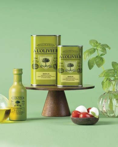 Basil-Infused Olive Oil - 500ml