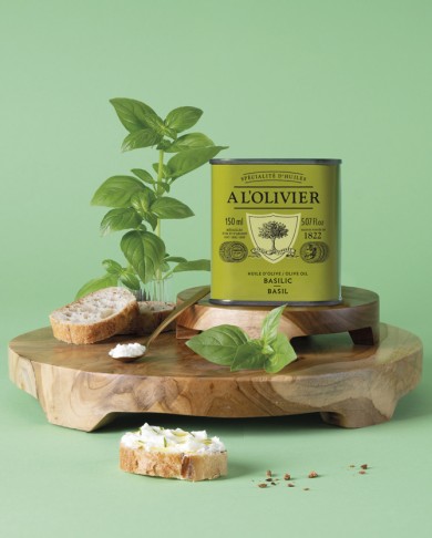 Basil-Infused Olive Oil - 150ml