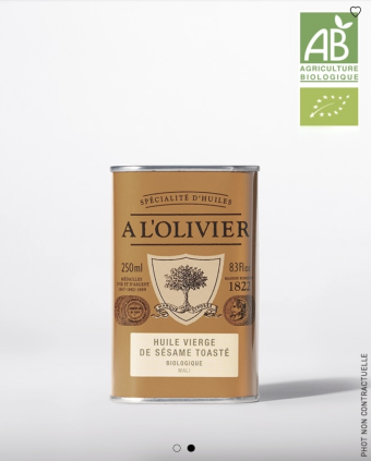 Blle Alberta 250 ml Organic Virgin Sesame Oil Daily FR EN NL DE