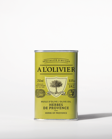 HUILE D'OLIVE INFUSÉE À LA PROVENÇALE - 250ML