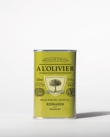 HUILE D'OLIVE INFUSÉE AU ROMARIN - 250ML