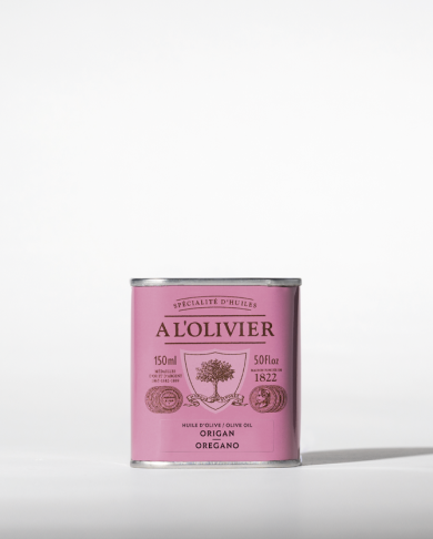 HUILE D'OLIVE INFUSÉE À L'ORIGAN - 150ML