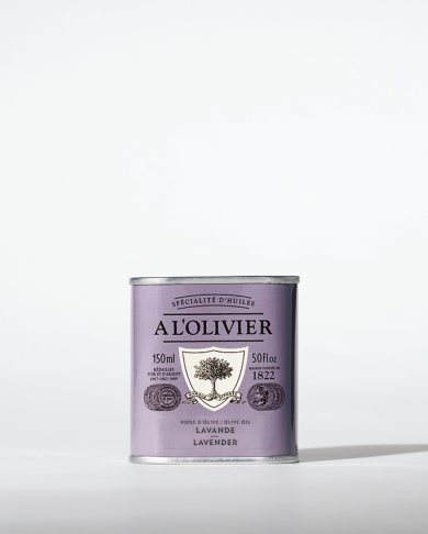 HUILE D'OLIVE INFUSÉE À LA LAVANDE - 150ML