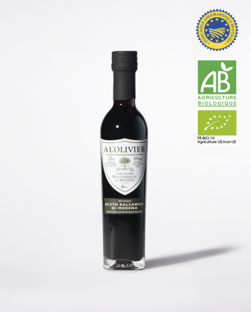 Organic Balsamic Vinegar of Modena PGI - 250ml