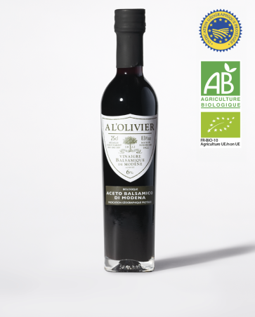 Organic Balsamic Vinegar of Modena PGI - 250ml